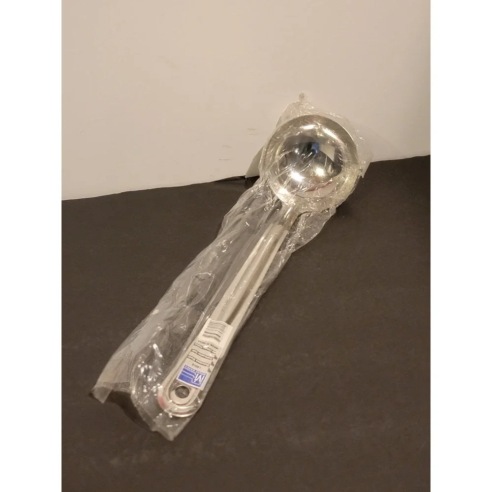 Kitchen Ladle Soup Sauce Straight Handle‎ Stainless Steel 13